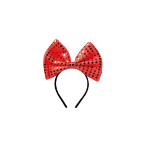 VINCHA MINNIE LUMINOSA ROJA