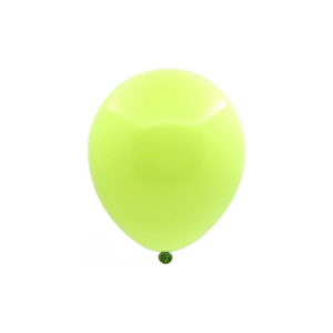 GLOBOS LISOS R10 VERDE MANZANA 50 UNIDADES
