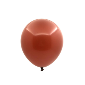 GLOBOS LISOS R10 CAFÉ 50 UNIDADES