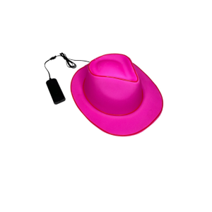 SOMBRERO COW BOY NEÓN FUXIA