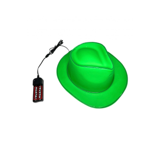 SOMBRERO COWBOY NEÓN VERDE