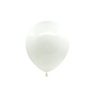 GLOBOS LISOS R10 BLANCO 50 UNIDADES