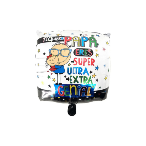 GLOBO PAPÁ ERES GENIAL