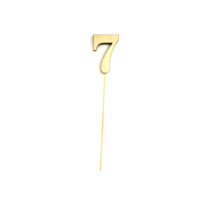 NUMERO DE MADERA 7