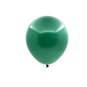 GLOBOS LISOS R10 VERDE BOSQUE 50 UNIDADES