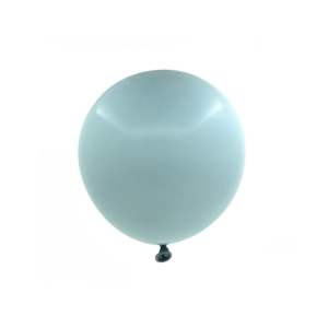 GLOBOS LISOS R10 CELESTE GRISCÁSEO 50 UNIDADES