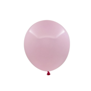 GLOBOS LISOS R10 ROSA BEBÉ 50 UNIDADES