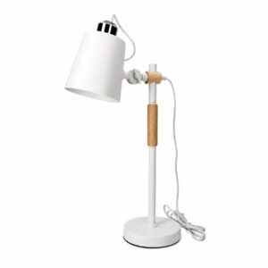 LÁMPARA PORTATIL DECO BLANCA