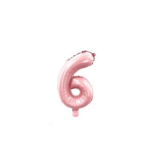 GLOBO ROSA METALIZADO 6