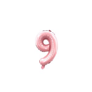 GLOBO ROSA METALIZADO 9