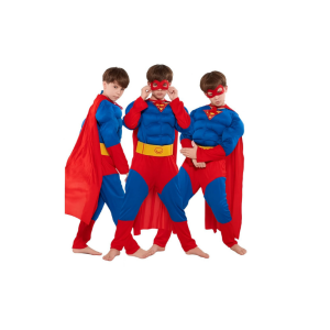 DISFRAZ SUPERMAN S CON MUSCULOS