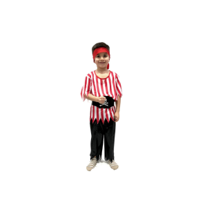 DISFRAZ PIRATA L A RAYAS
