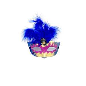 ANTIFAZ VENECIANO CATALINA AZUL