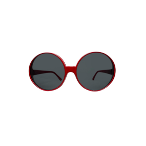 LENTES REDONDOS ROJO