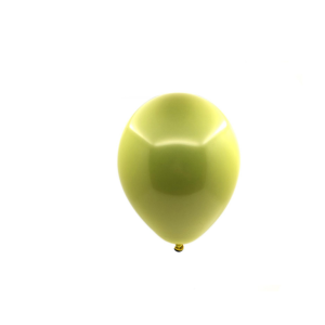 GLOBOS DOBLES VERDE MANZANA R10
