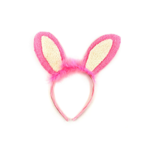 VINCHA CONEJA ROSA