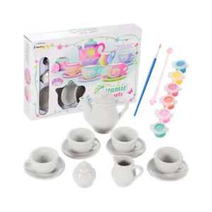 JUEGO DE TÉ PARA PINTAR