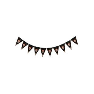 GUIRNALDA NEGRA HALOWEEN