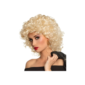 PELUCA RUBIA RIZADA