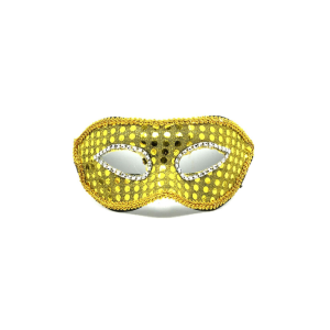 ANTIFAZ VENECIANO DE TELA DORADO