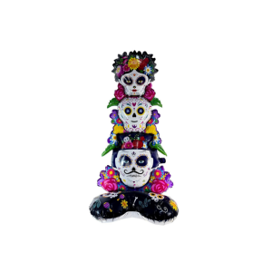 GLOBO METALIZADO CATRINA GIGANTE