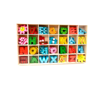 LETRAS MDF DIVERTIDAS CON AUTOADHESIVO