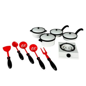 JUEGO DE COCINA CON UTENSILLOS