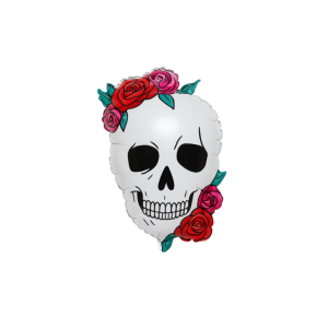 GLOBO CALAVERA DIA DE LOS MUERTOS