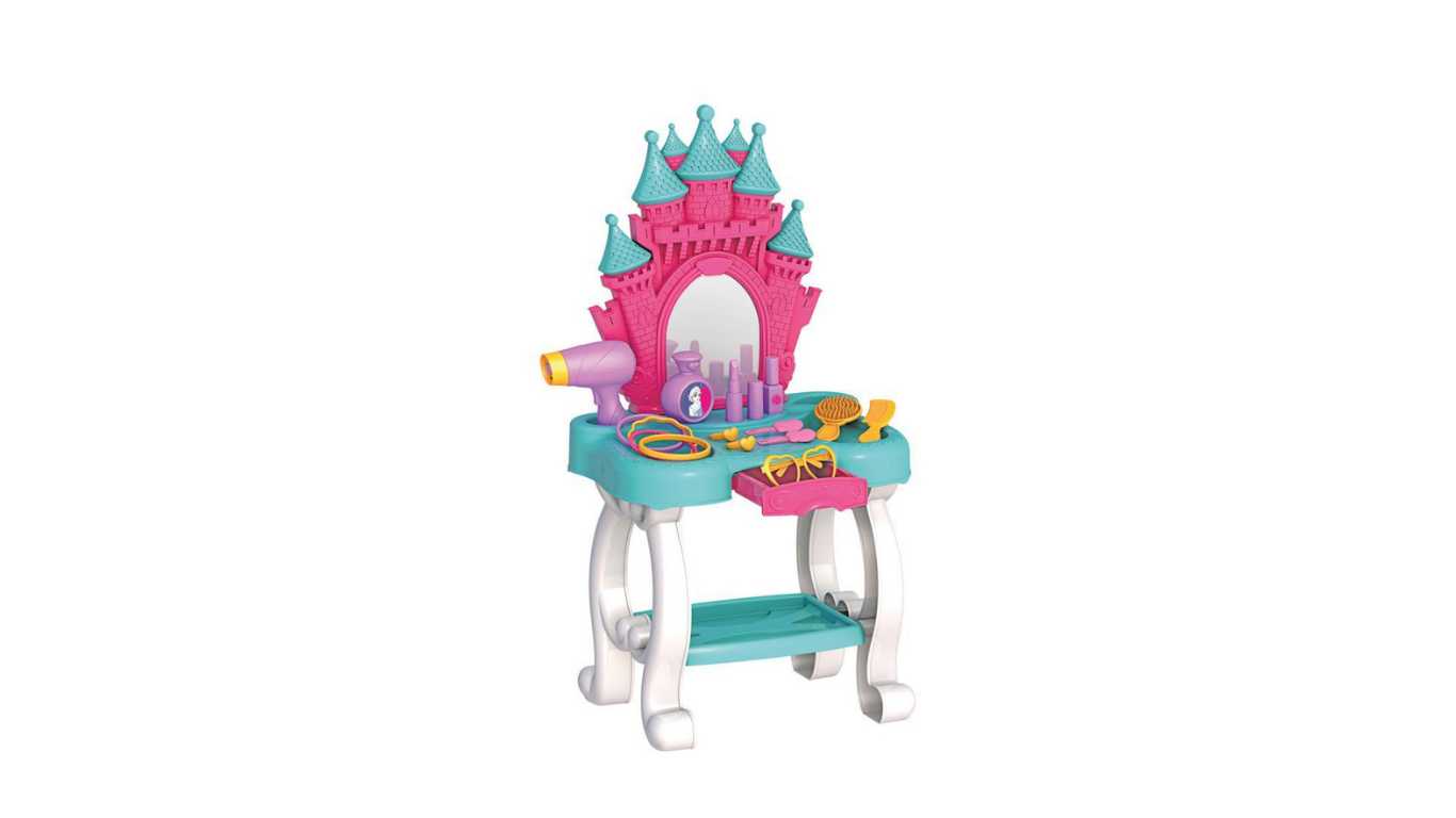 TOCADOR DE BELLEZA FROZEN CON ACCESORIOS