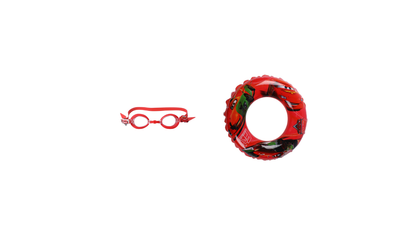 LENTES DE AGUA Y FLOTADOR CARS