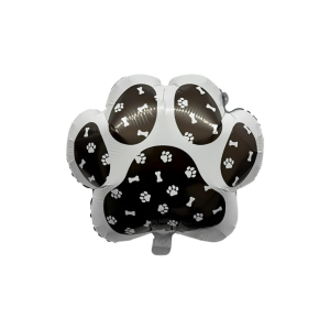 GLOBO HUELLITA NEGRO