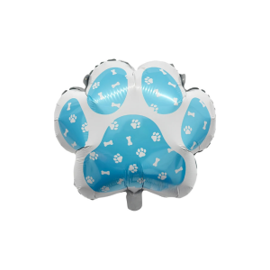 GLOBO HUELLITA CELESTE