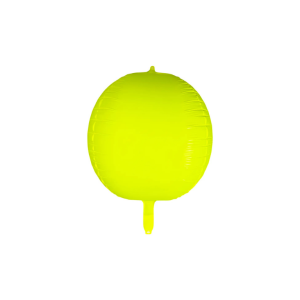 GLOBO BURBUJA 55 CM AMARILLO