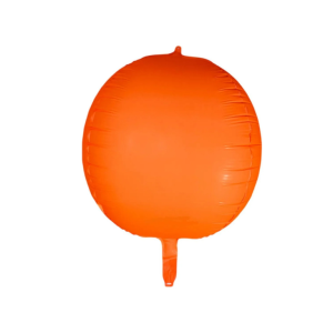 GLOBO BURBUJA 81 CM NARANJA