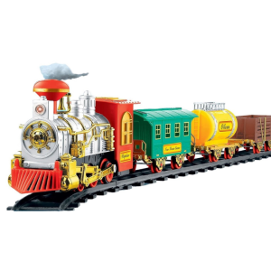 TREN CLÁSICO CON MÚSICA LUZ Y VAPOR