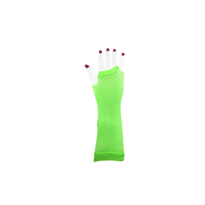 GUANTES VERDE REJILLA FLUOR LARGOS