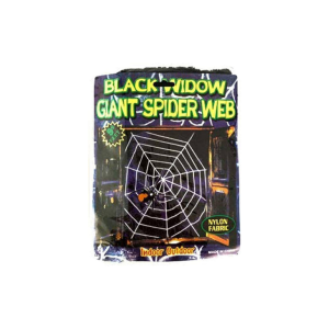 TELA DE ARAÑA GIGANTE NEGRA