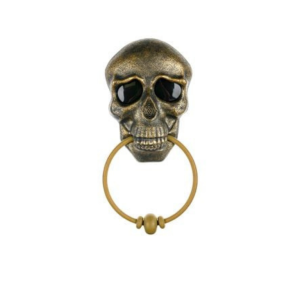 TIMBRE CALAVERA COBRE CON LUZ Y SONIDO