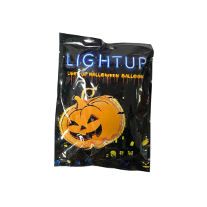 GLOBOS CALABAZA CON LUZ