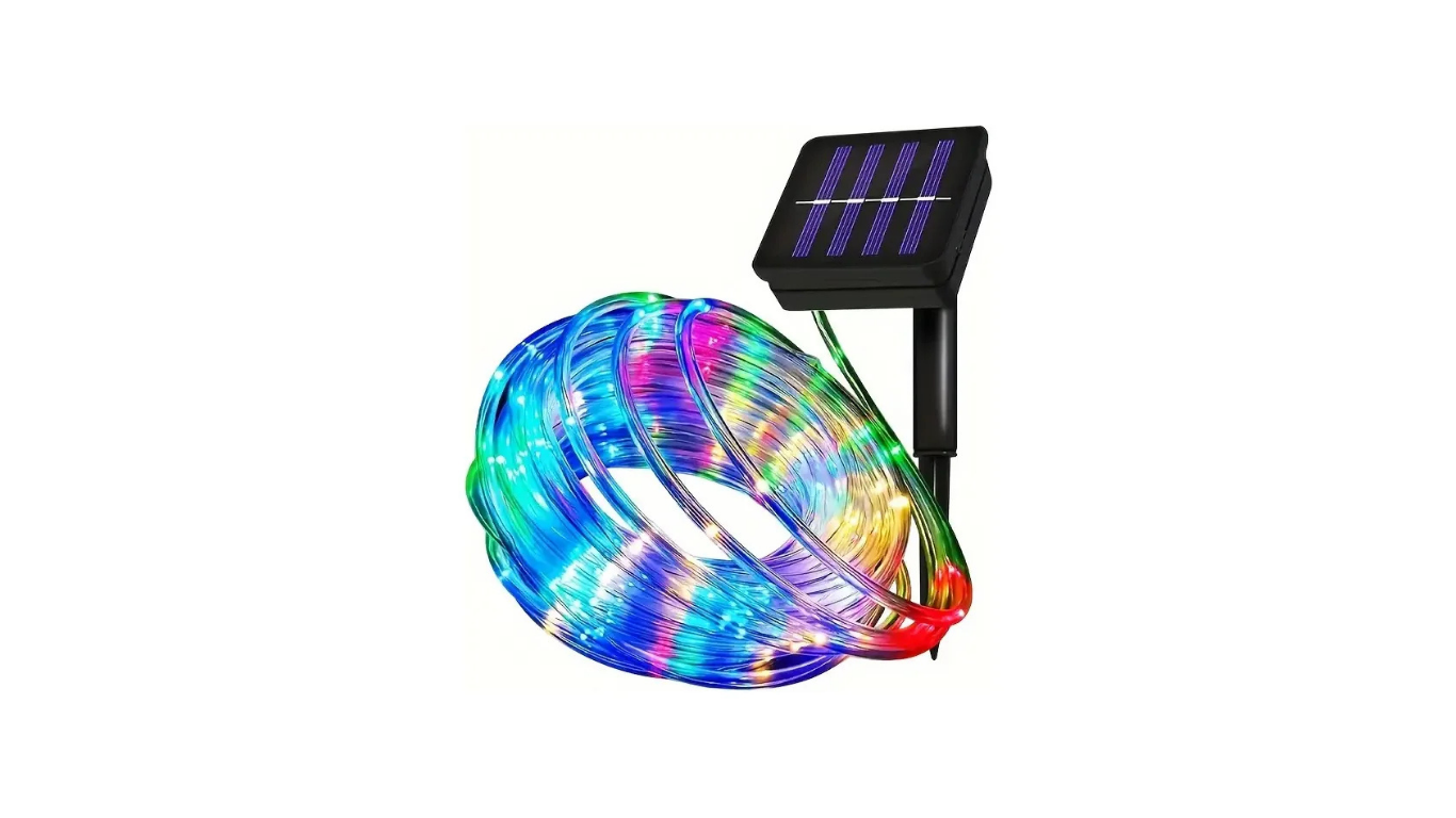 MANGUERA LED SOLAR 10 MT MULTICOLOR - UNIVERSO MAGICO