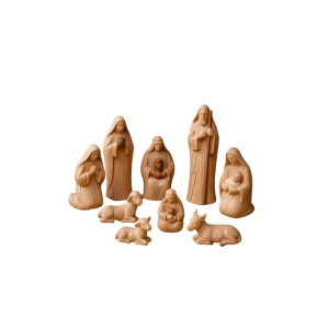 PESEBRE MINIMALISTA 8 PIEZAS