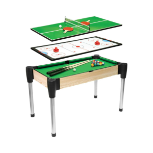 MESA DE POOL 3 EN 1