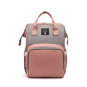 MOCHILA MATERNAL ROSA