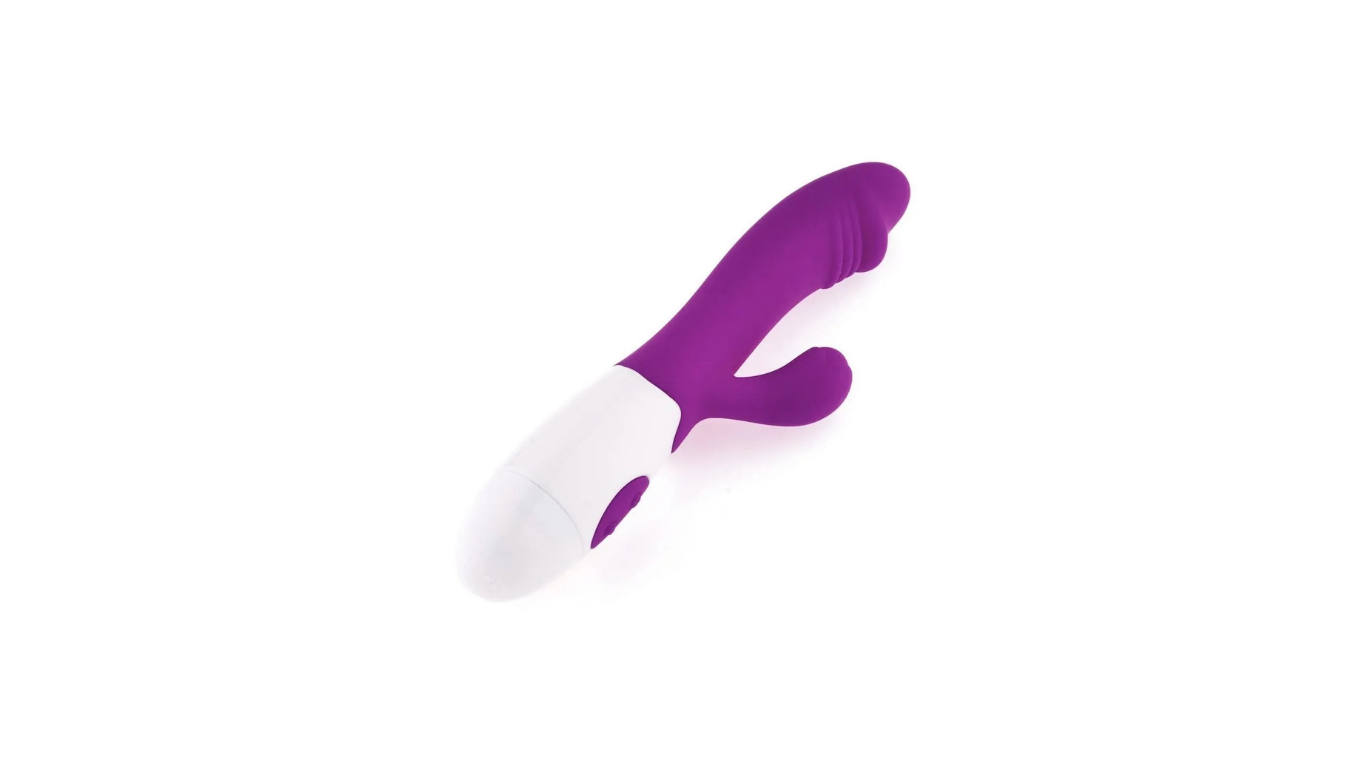 VIBRADOR CON ESTIMULADOR DE CLITORIS