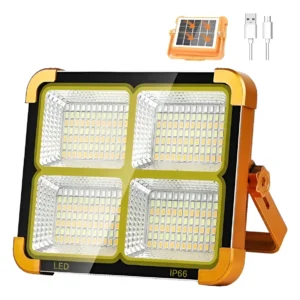 REFELCTOR LED SOLAR PORTATIL RECARGABLE 100 W