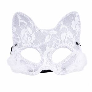 ANTIFAZ GATUBELA BLANCO ENCAJE