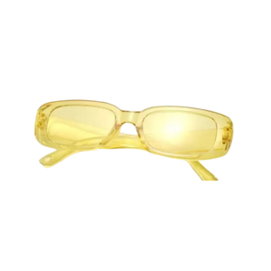 LENTE RETRO CRISTAL AMARILLO