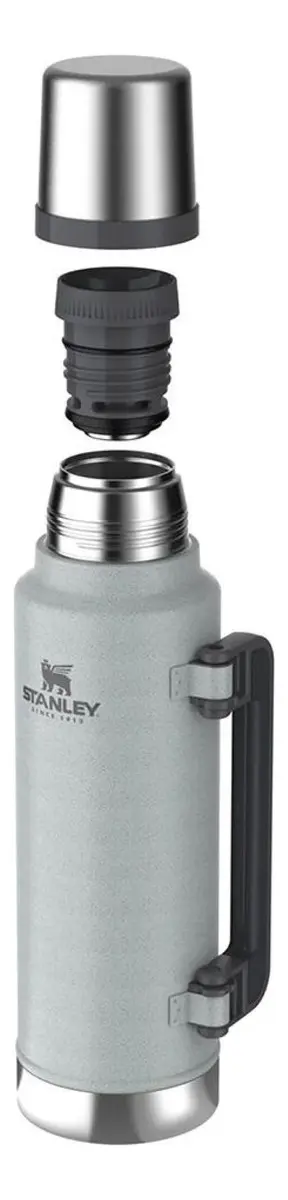 TERMO STANLEY CLASIC GRIS 1 LT - Imagen 2