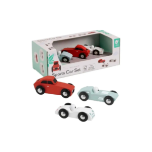 SET AUTOS VINTAGE DE MADERA CLASSIC WORLD