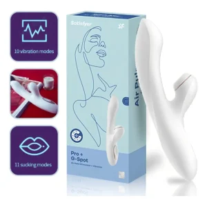 CONSOLADOR VIBRADOR SUCCIONADOR 2 EN 1 - SATISFYER